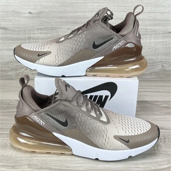 Nike Air Max 270 Mink Brown Black Orewood Sanddrift White IB7751-200 Men's 13 - Picture 8 of 11